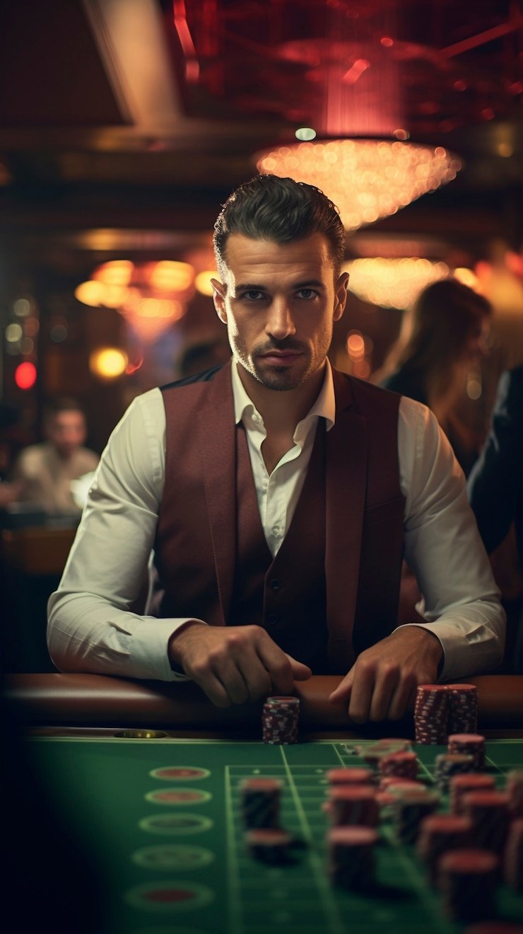 Layar permainan Teen Patti emas55 menampilkan kartu dan opsi taruhan
